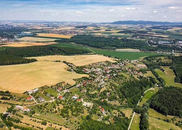 Letecké snímky obce, léto ’19 | Obec Bělov