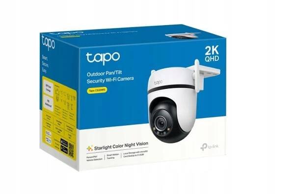 Venkovní 360° kamera TP-LINK Tapo C520WS IP66 IR Mikrofon Reproduktor Alarm Kód výrobce TAPO C520WS