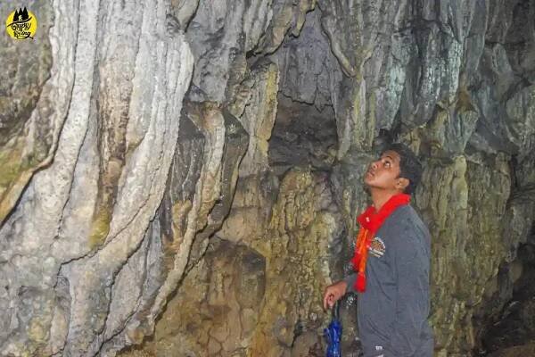 The Gypsy Chiring at Arwah Cave in Sohra Cherrapunji Meghalaya