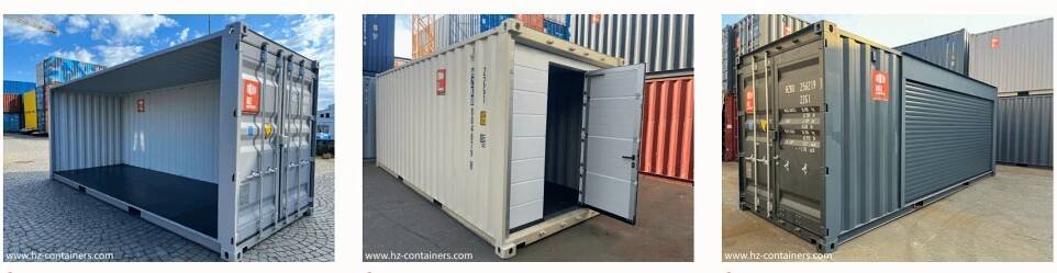 Úpravy a přestavby lodních kontejnerů na míru - HZ CONTAINERS.com