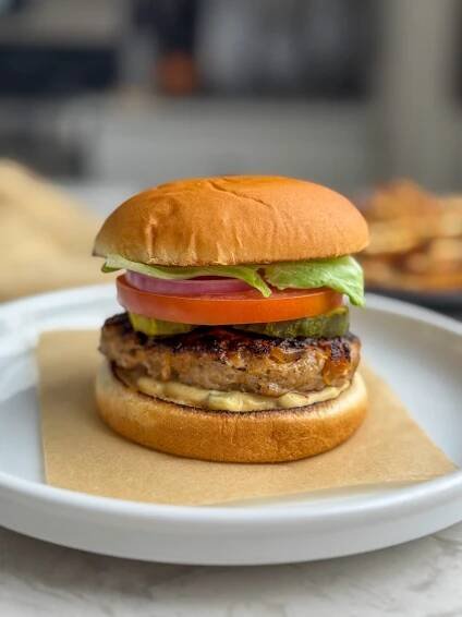 Quick and Easy Chicken Burgers