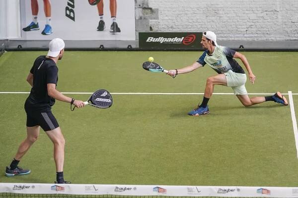 02/07/2023 - Belgium Championship Padel - 
Francois AZZOLA / Jerome PEETERS 
©Philippe Buissin / IMAGELLAN