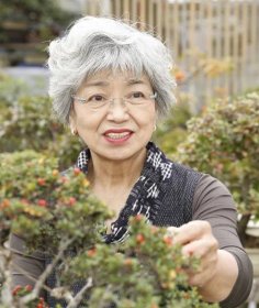 Chiyako Yamamoto is the only female bonsai master in Japan