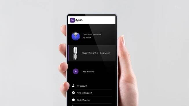 A mobile phone screen menu of content