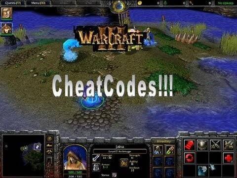 Warcraft 3 Cheatcodes In video!