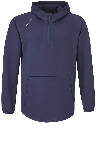 Mikina CCM Locker Room 1/4 Zip 2022 JR