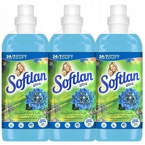 Softlan Tropische Frische tekutá aviváž 3x650 ml