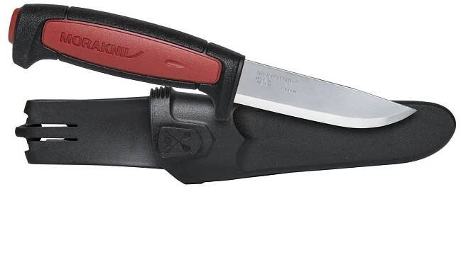 Nůž PRO C uhlík. ocel ČERVENÝ MORA of Sweden® 12243 L-11