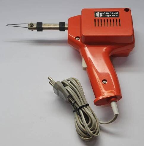 Transformátorová pájka ETP III, ČSN 36 1490, 220 V, 100 VA - Elektrické nářadí