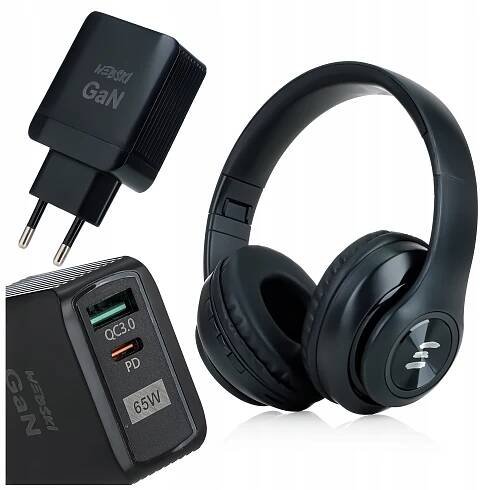 BEZDRÁTOVÁ BLUETOOTH SLUCHÁTKA PŘES UŠI SD FM