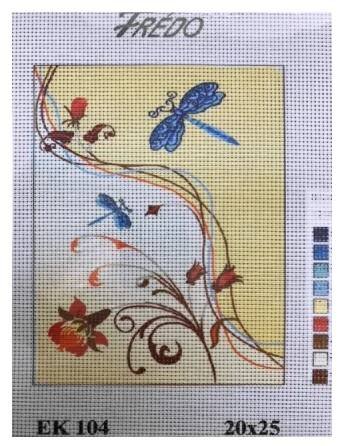 Vyšívací sada 20x25 cm, vzor EK-104