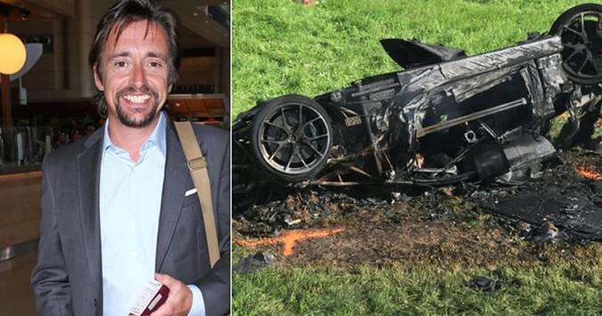 Hvězda pořadu Top Gear skončila v nemocnici: Její vůz shořel v plamenech