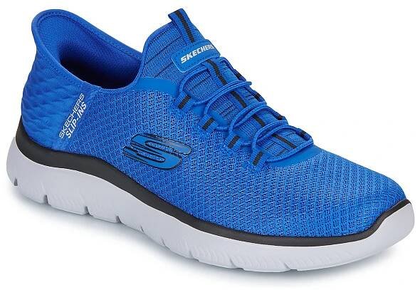 Boty Muži Nízké tenisky Skechers SLIP-INS: SUMMITS - HIGH RANGE Modrá