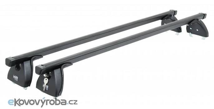 Střešní nosič FABIA I/OCTAVIA I zámek černý DIH - liftback - Ekovovyroba.cz