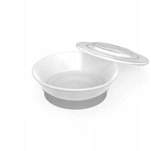 Miska Twistshake bílá plast 1 ks
