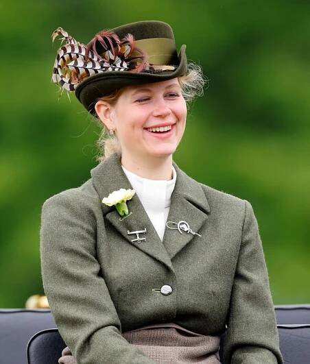Lady Louise Windsor takes part in competitions