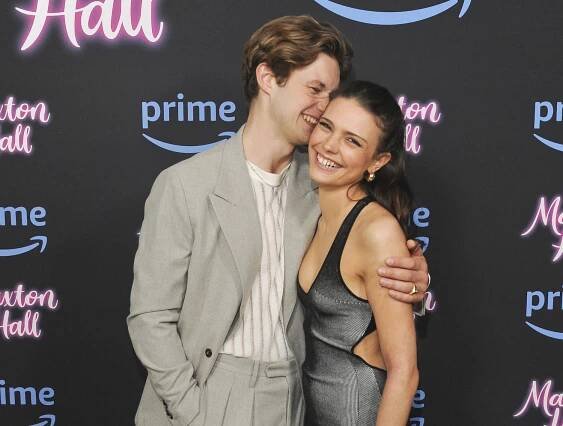 Damian Hardung and Harriet Herbig-Matten attend Prime Video's 