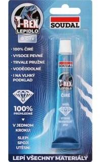 Soudal T-Rex lepidlo čiré, 25 ml