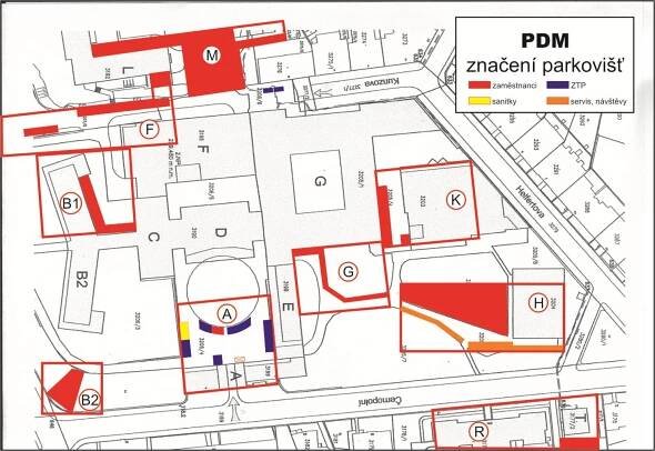 Podmínky vjezdu a parkování ve FN Brno - Fakultní nemocnice Brno