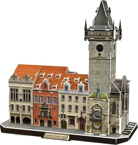 CubicFun 3D puzzle Staroměstský orloj s radnicí 137 ks