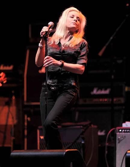 Cherie Currie onstage in 2010