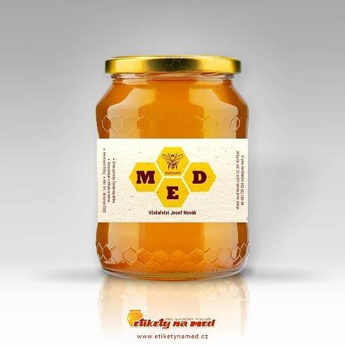 Etiketa na med - emm-112 - Etikety na med