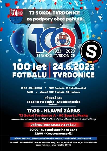 100 let fotbalu Tvrdonice