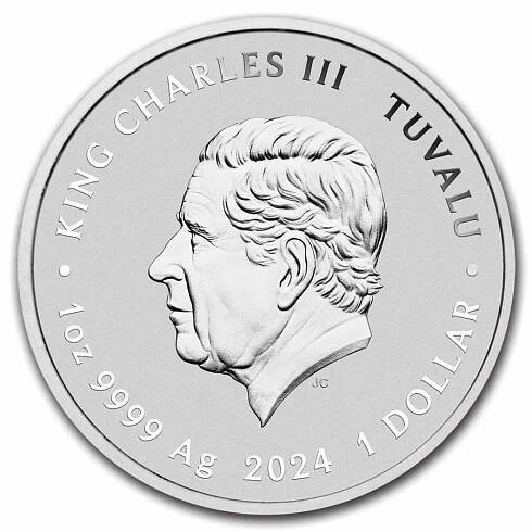 The Perth Mint Australia 2024 1 oz Stříbro  SpongeBob SquarePants 25. výročí $1 BU - Obrázek 2
