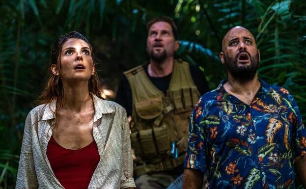 Jack Mimoun a tajemný ostrov - Z filmu - Joséphine Japy, Jérôme Commandeur