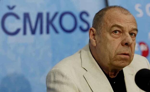 Předseda největší odborářské centrály Jaroslav Zavadil.
