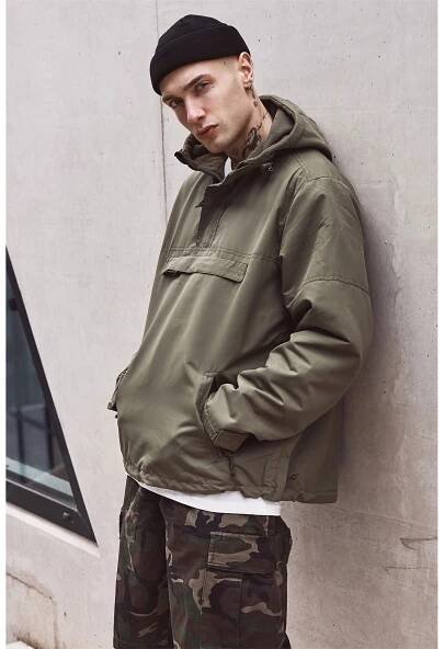Bunda Brandit Windbreaker - olivová