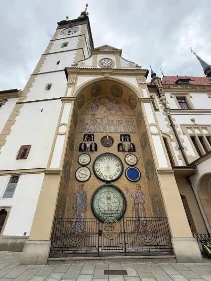 Současný orloj olomouc