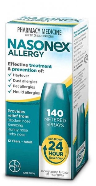 NASONEX ALLERGY METERED SPRAY
