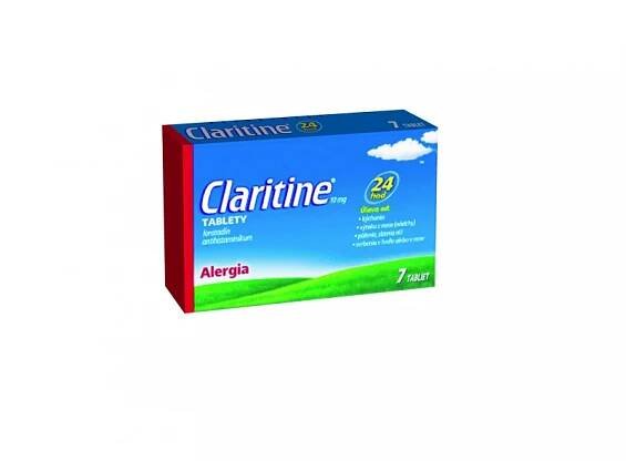 CLARITINE 10 mg tbl 7x10 mg | Lekáreň Tabletka - Zdravmatsk, s.r.o.