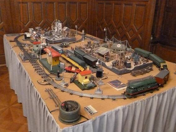 Muzeum modelové železnice na zámku v Trmicích