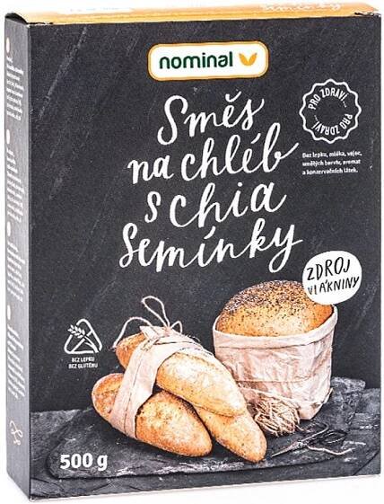 Nominal Směs na chléb s chia semínky 0,5 kg
