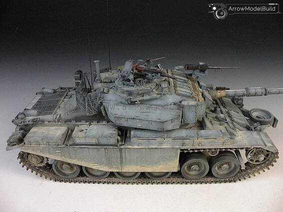 AeroModelBuild - Figure and Robot, Gundam, Military, Vehicle, Aero, Model Build. AeroModelBuild A41 Centurion Tank Built