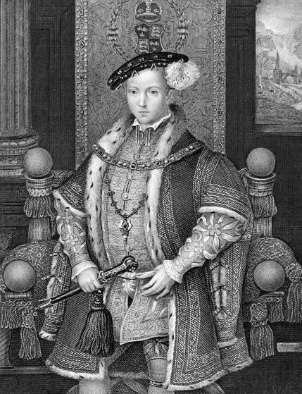 Edward vi králem Anglie — Stock Fotografie © georgios #5597437