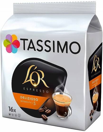 Kapsle TASSIMO Jacobs LOR Espresso Delizioso 16