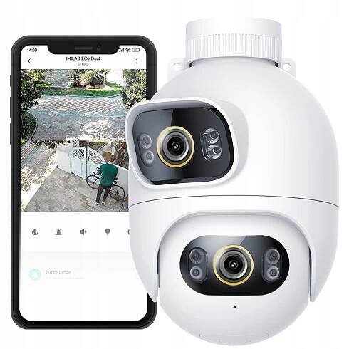 Venkovní kamera IMILAB EC6 DUAL monitoring 2v1 3k+3k za 2869.00CZK - Allegro