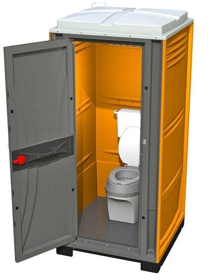 CUBE Mains-connected Portable Restroom - Main view