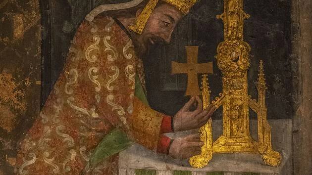 Král Karel IV. a Blanka z Valois