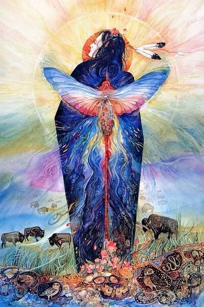Helena Nelson Reed | Native american art, American indian art, Visionary art