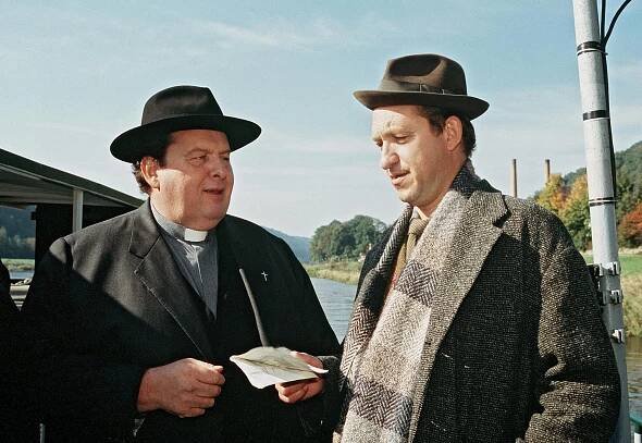 Otec Braun - Nikomu ani slovo - Z filmu - Ottfried Fischer, Peter-Heinrich Brix