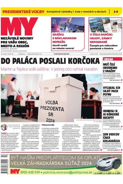 Turčianske noviny z 27. 3. - 2. 4. | Denník SME 