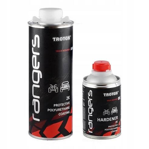 4× Ochranná vrstva Troton Rangers 12196 bezbarvá 1 kg