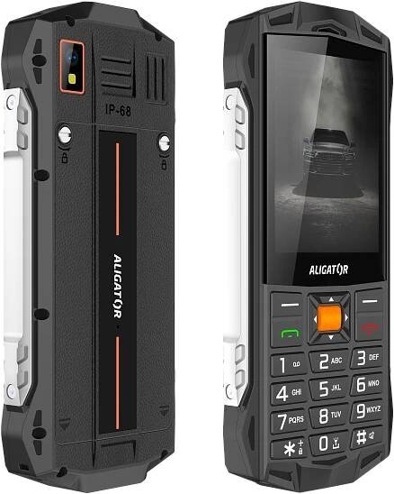 Mobilní telefon Aligator R45 eXtremo černá barva
