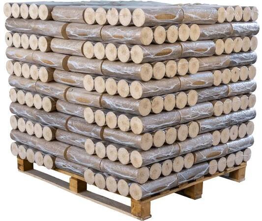 DŘEVNÍ BRIKETY PREMIUM - paleta 1 000 kg