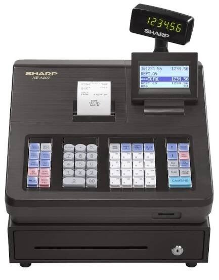 Sharp XE-A207 Electronic Cash Register Instruction Manual
