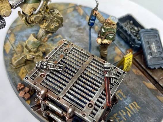 Sentinel Diorama - Completed - 40K Blog